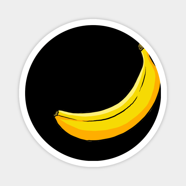 Banana Magnet by fromherotozero